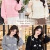 A44 atasan rajut/cardigan import