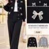 A44A atasan rajut/cardigan import