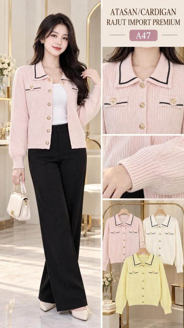 atasan rajut/cardigan import