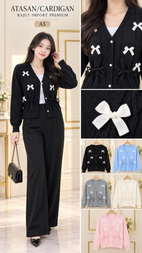 atasan rajut/cardigan import