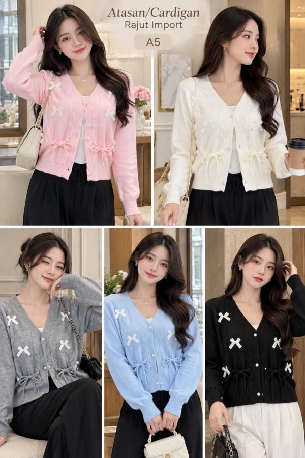 atasan rajut/cardigan import