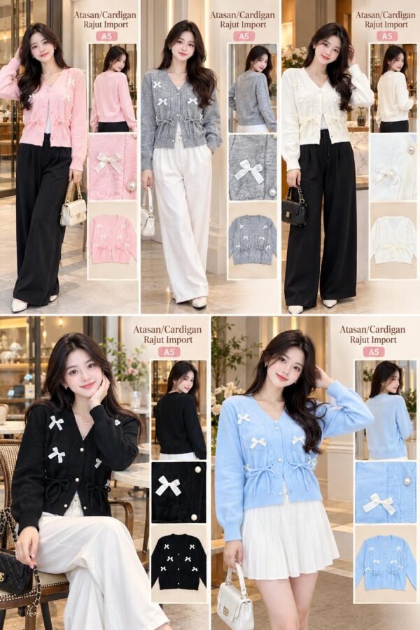 atasan rajut/cardigan import