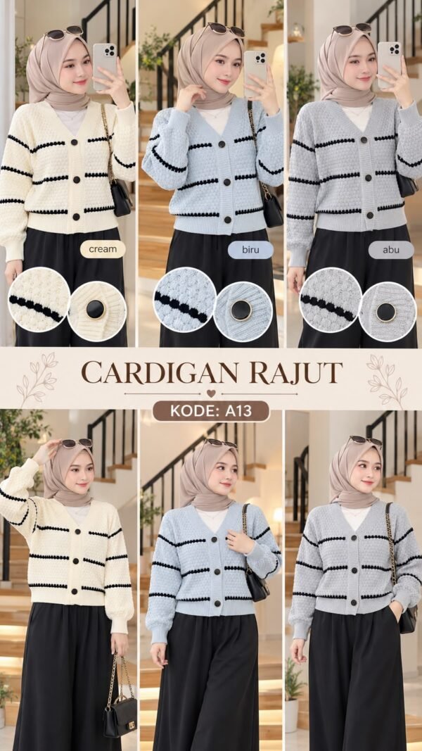 atasan rajut/cardigan import