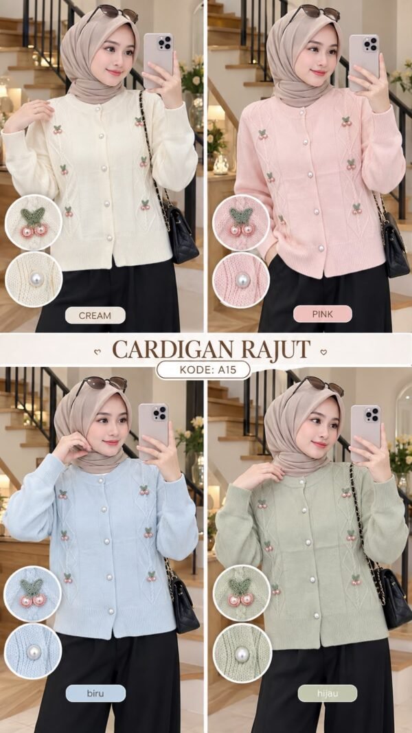 atasan rajut/cardigan import