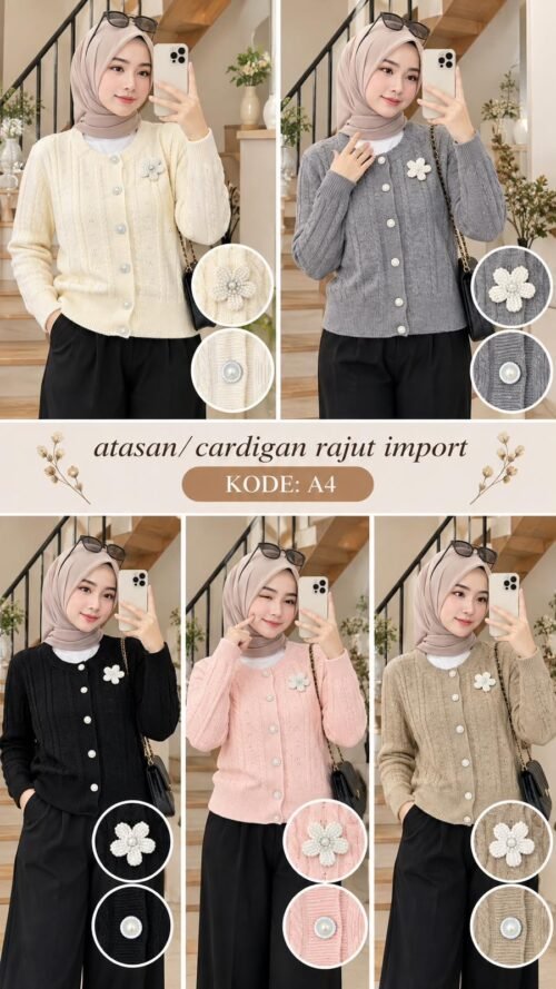 atasan rajut/cardigan import