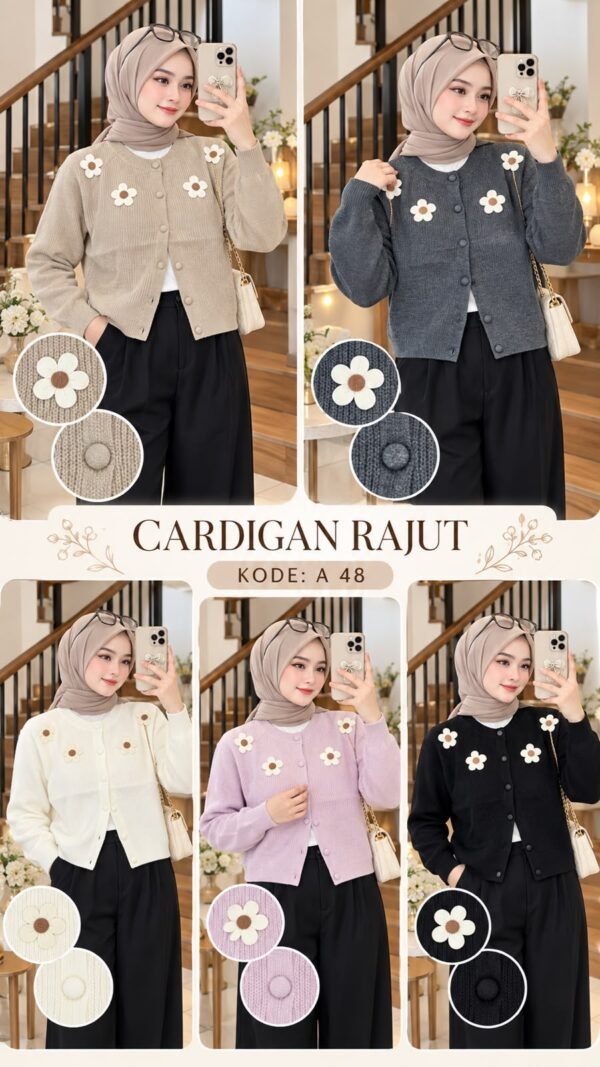 atasan rajut/cardigan import
