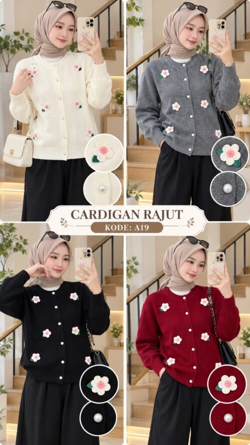 atasan rajut/cardigan import