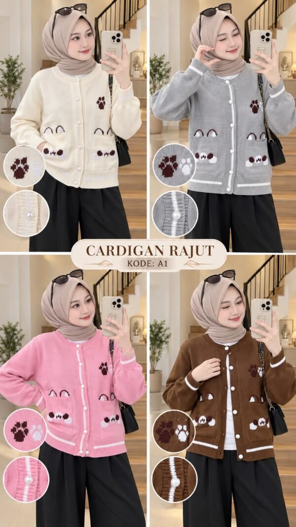atasan rajut/cardigan import