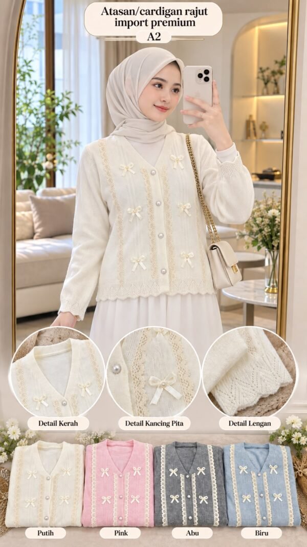 atasan rajut/cardigan import
